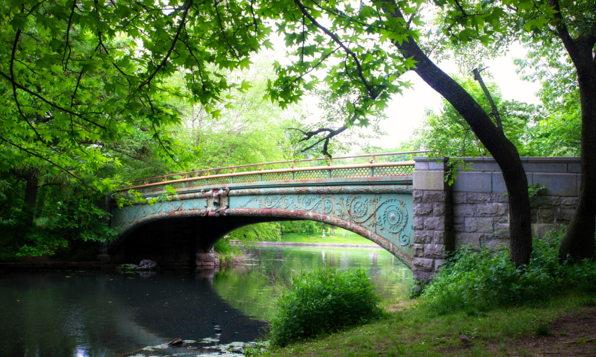 Bridge at Prospect Park in Brooklyn, New York City